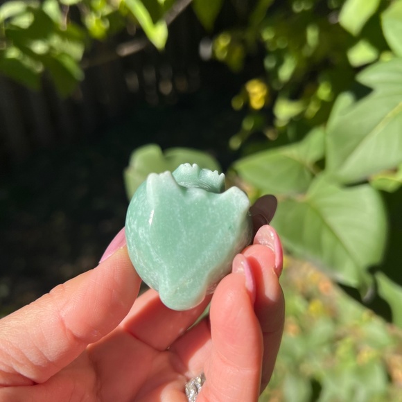 Green (2) aventurine bunny craving | crystal - Picture 7 of 14